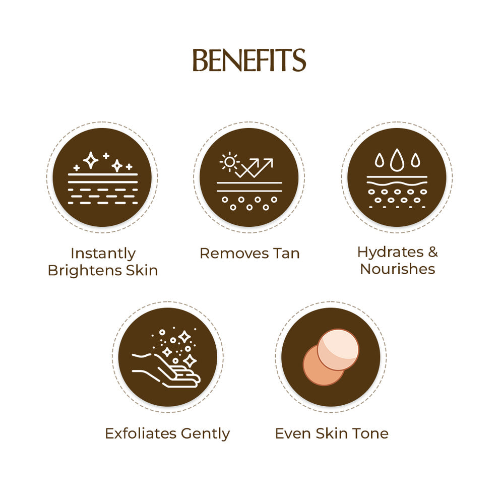 Niconi Tan Vanish Gluta Kojic Skin Polish | Instant Tan Removal