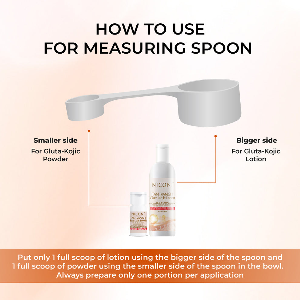 Niconi Tan Vanish Gluta Kojic Skin Polish | Instant Tan Removal